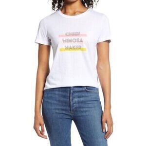 NEW 1901 graphic tee, chief mimosa maker S